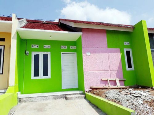 foto tampak rumah tipe Subsidi perumahan Mutiara Galpak Regency