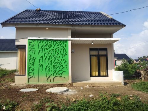 foto tampak rumah tipe 36 perumahan ORCHID VILLA DIRAJO