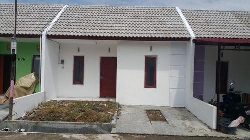 foto tampak rumah tipe 27 perumahan MUTIARA PRIGI