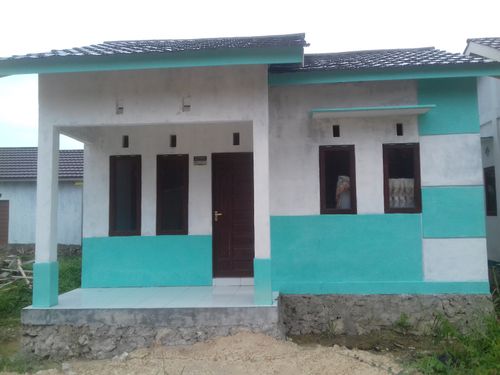 foto tampak rumah tipe 36 perumahan GRAND ARRAHMAN