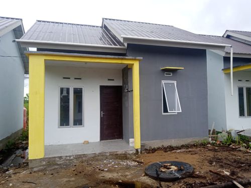 foto tampak rumah tipe 36 perumahan Duta Mandiri Serdam