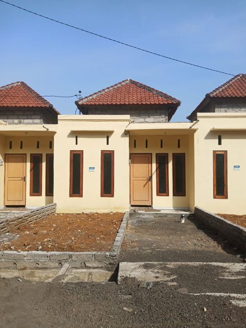 foto tampak rumah tipe 27 perumahan BCA LAND KERAMBITAN TABANAN