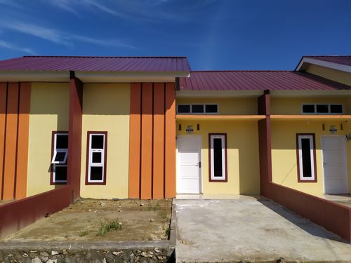 foto tampak rumah tipe RUMAH SUBSIDI  perumahan AL-IKHLAS RESIDENCE MAJENE