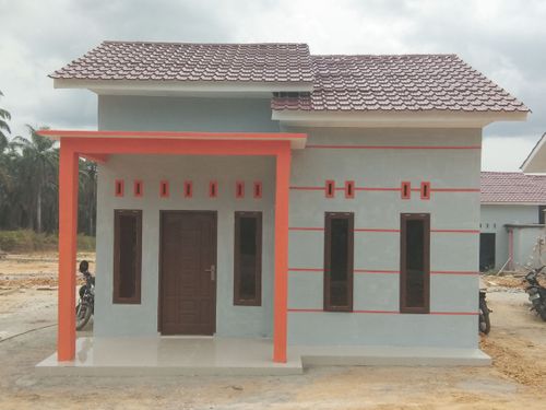 foto tampak rumah tipe 36 perumahan GRIYA CANTIKA