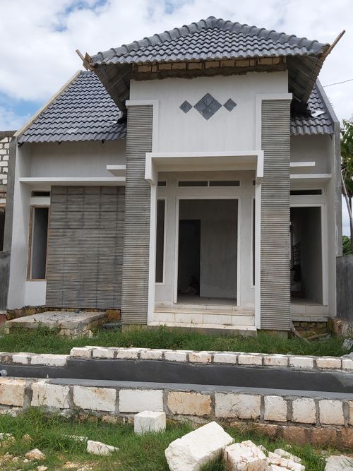 foto tampak rumah tipe 45 perumahan GRIYA LESTARI INDAH