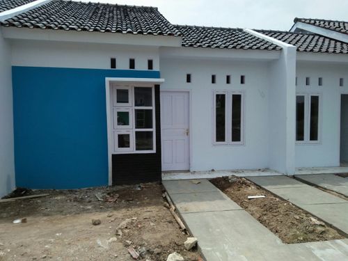 foto tampak rumah tipe Subsidi 1 36/72 perumahan Telaga Cempaka Permai