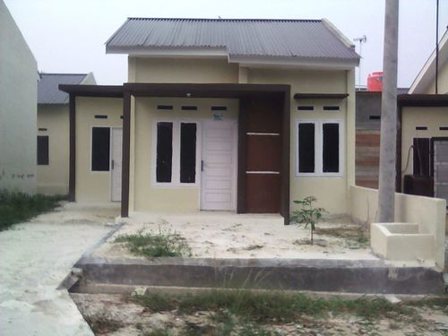 foto tampak rumah tipe 36 subsidi perumahan Griya sri palas 2