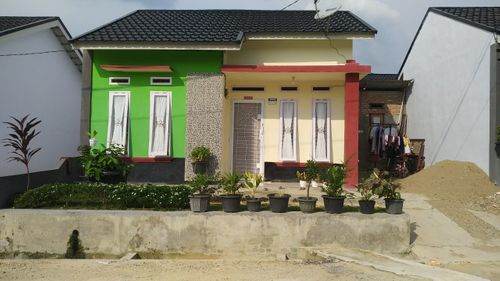 foto tampak rumah tipe 36/108 perumahan Perumahan Griya City Putri Idaman II
