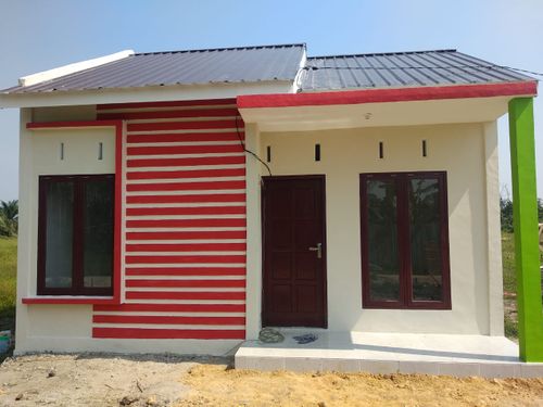 foto tampak rumah tipe 36 perumahan ALMA PERDANA RESIDENCE