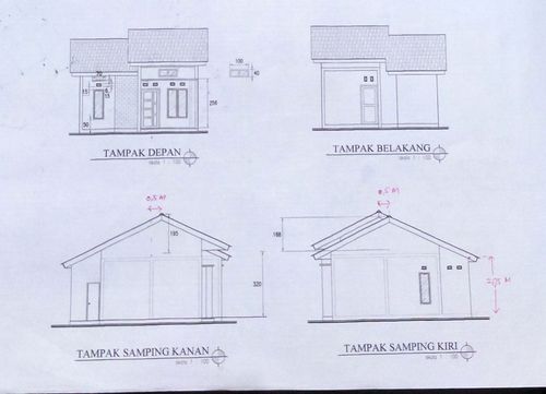 foto tampak rumah tipe 36 2019 perumahan Karya Makmur Residence