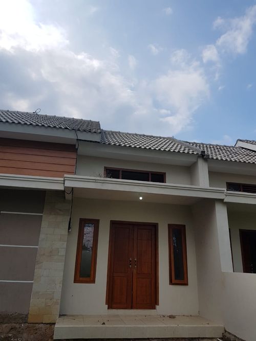 foto tampak rumah tipe SUBSIDI perumahan GREEN KALIPURO