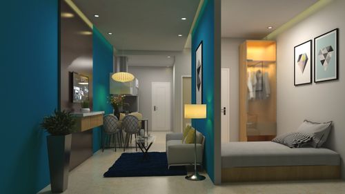 foto tampak rumah tipe 1BR-B perumahan Perumnas Mahata Tanjung Barat