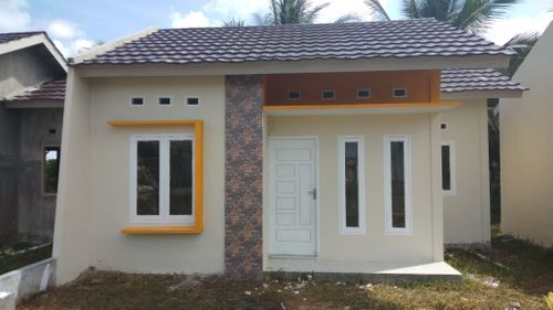 foto tampak rumah tipe RSH 36 perumahan Melati Indah