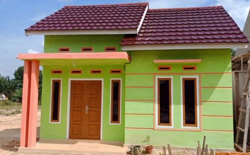 foto tampak rumah tipe RST 36 perumahan Purwo Bakti Indah 