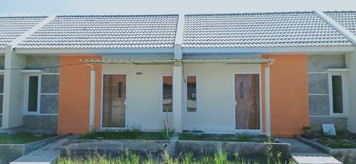 foto tampak rumah tipe 32 perumahan PURI KHASANAH