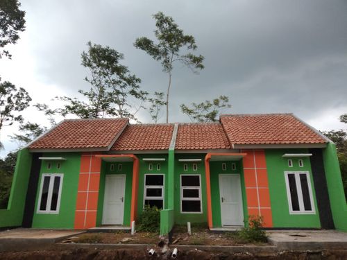foto tampak rumah tipe 30/60 perumahan NINDYA ASRI 4