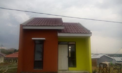 foto tampak rumah tipe RS.36 perumahan Bukit Assorajang Permai