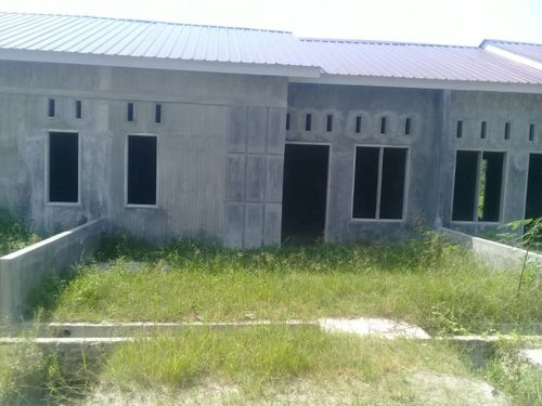 foto tampak rumah tipe ANGGREK perumahan GRIYA BANGUN PERMAI