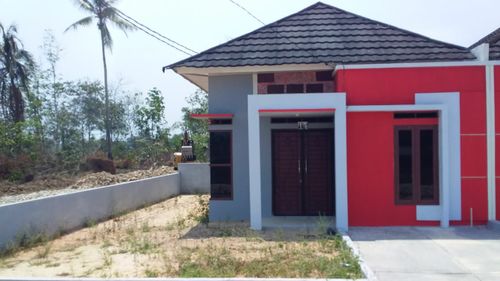 foto tampak rumah tipe komersil perumahan DAMAI LESTARI RESIDENCE 3