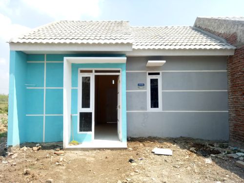 foto tampak rumah tipe 36/78 perumahan PURING PERMAI MULYOHARJO
