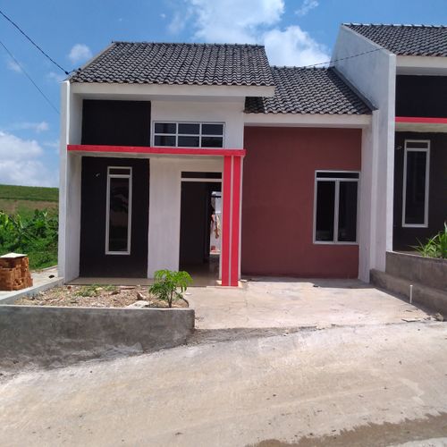 foto tampak rumah tipe Sakura Tahap 2 perumahan SAKURA RESIDENCE