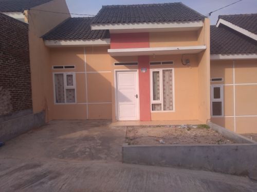foto tampak rumah tipe Sakura Tahap 1 perumahan SAKURA RESIDENCE