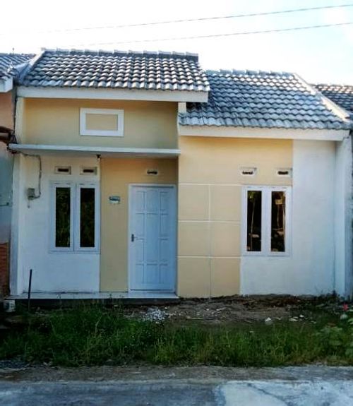 foto tampak rumah tipe 36/84 perumahan KEBUN BIBIT BUAH 2