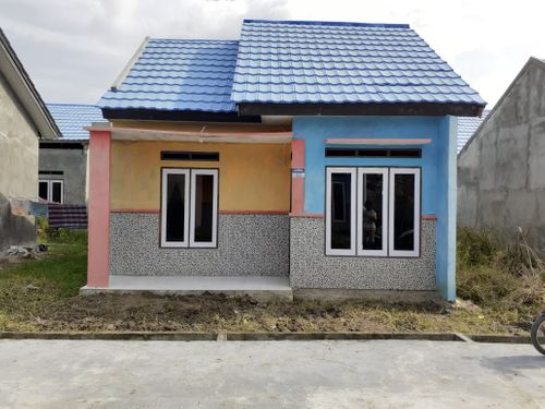 foto tampak rumah tipe 36 perumahan Perumahan Waibu Permai Doyo Lama