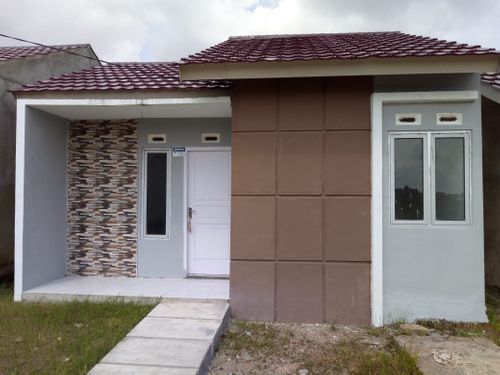 foto tampak rumah tipe 36/84 perumahan GRIYA KENTEN SEJAHTERA