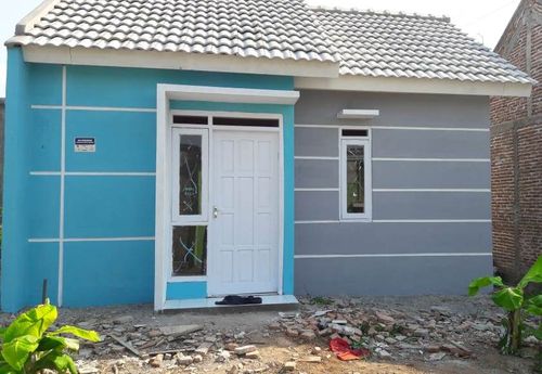 foto tampak rumah tipe 30/84 perumahan GUNUNG BEDAH PERMAI