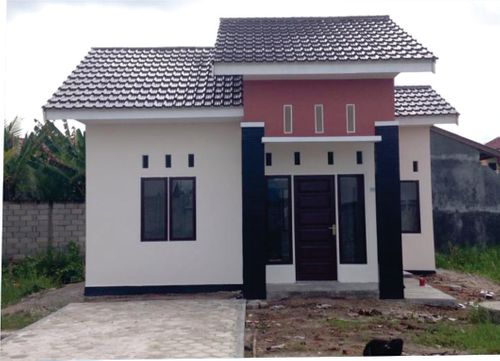 foto tampak rumah tipe RS.36/200 perumahan Bumi Palangka III