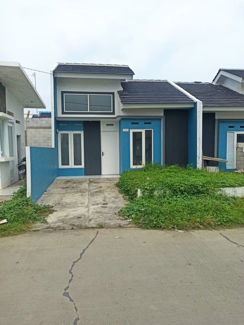 foto tampak rumah tipe sakura perumahan PURI DELTA KIARA