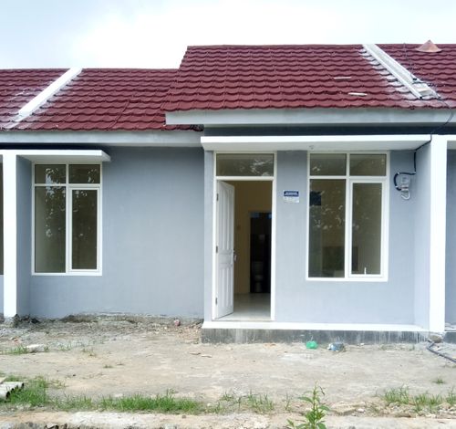 foto tampak rumah tipe 36/78 perumahan MECCA PERDANA RESIDENCE