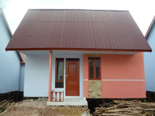 foto tampak rumah tipe Sindang Langit perumahan Grand Batuah Mahatama (Sindang 1)
