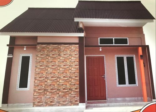 foto tampak rumah tipe 36 perumahan PERUMAHAN GRAHA ARWANA RESIDENCE II
