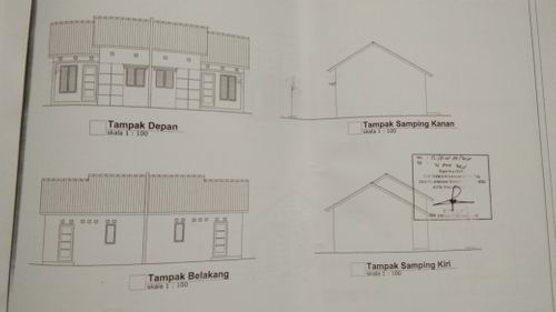 foto tampak rumah tipe 36 perumahan Gesya Gurindam 1