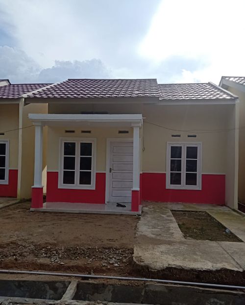 foto tampak rumah tipe 36/112 perumahan BUMI PINANG MERAH
