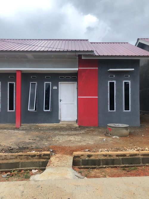foto tampak rumah tipe Sejahtera Tapak perumahan CITRA PELITA 3