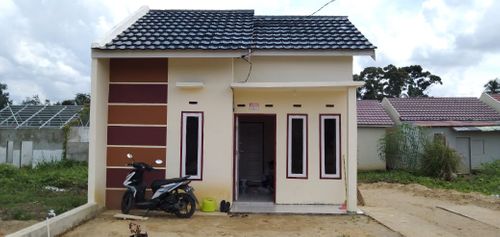 foto tampak rumah tipe 36 perumahan METROJAMBI RESIDENCE