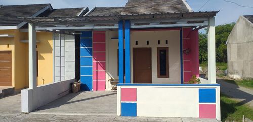 foto tampak rumah tipe 36 perumahan DIAN WIRAJAYA REGENCY
