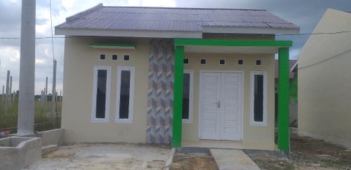 foto tampak rumah tipe 36 perumahan Keisya briliant regency 2