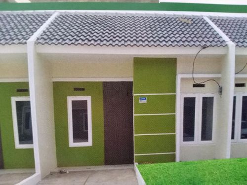 foto tampak rumah tipe Asoka  perumahan PURI DELTA KIARA