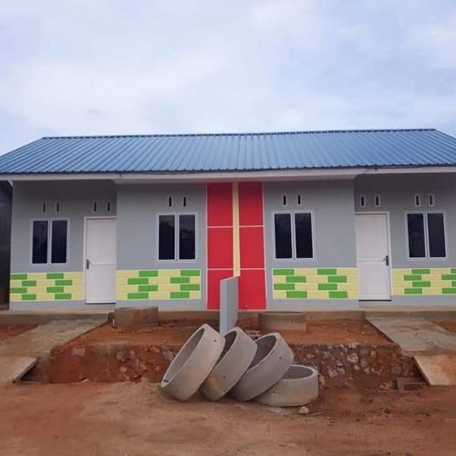 foto tampak rumah tipe 36/84 perumahan KENANGAN SEMOGA JAYA 3