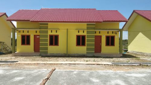 foto tampak rumah tipe TIGA ENAM perumahan PERUMAHAN RATU GURGUR INDAH