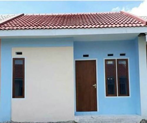 foto tampak rumah tipe RSS 2019 perumahan Taman Gading