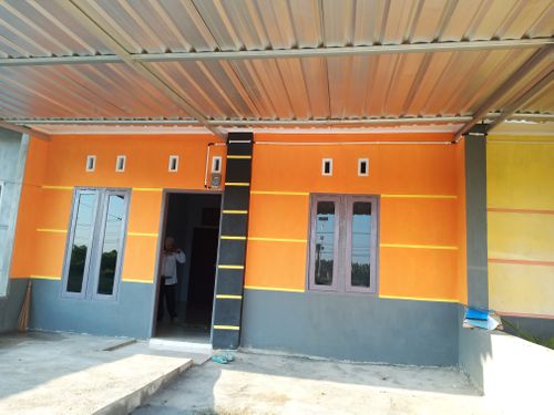 foto tampak rumah tipe 36/84 perumahan Buana Tobadak Indah