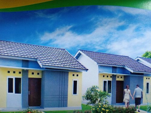 foto tampak rumah tipe STANDAR perumahan RUMAH BARU