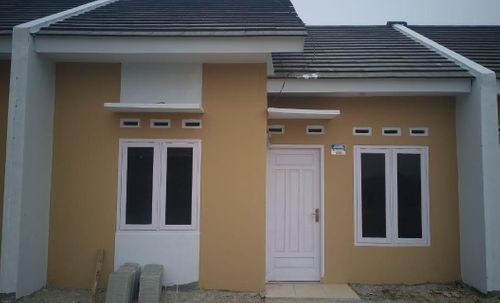 foto tampak rumah tipe 36/72 perumahan PALM ASRI PASALAKAN