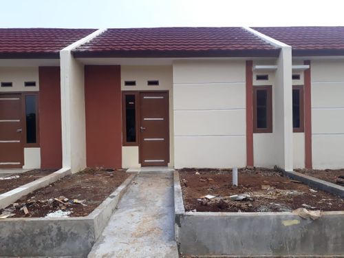 foto tampak rumah tipe 29 perumahan Permata Indah