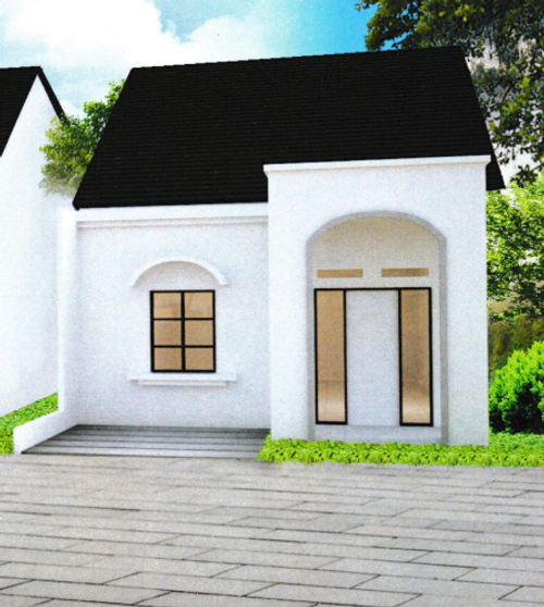 foto tampak rumah tipe 36 perumahan PERUMAHAN KONDA RESIDENCE